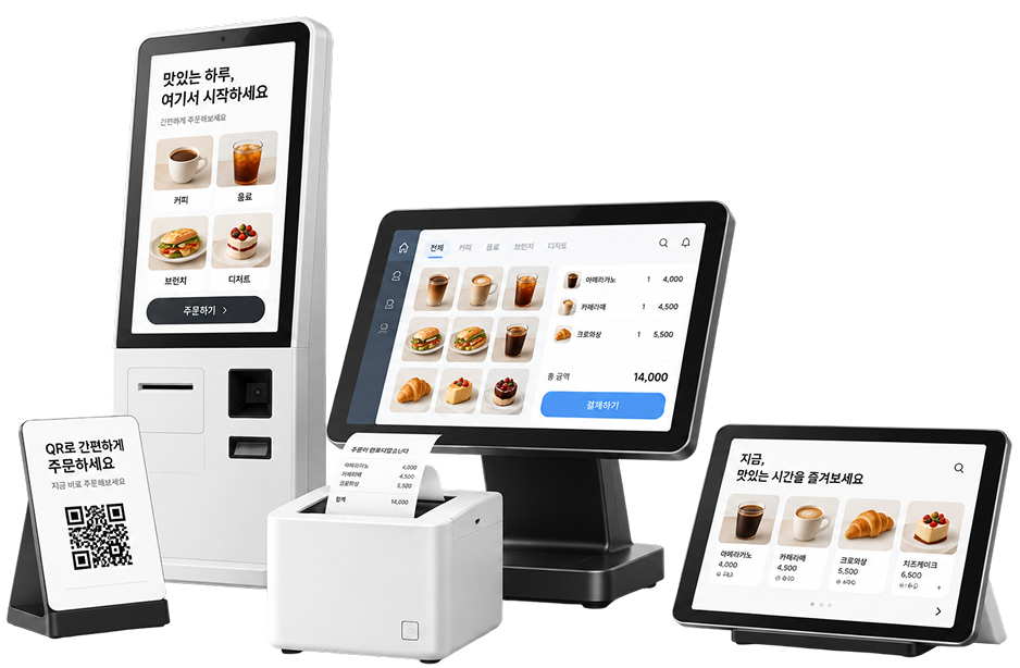 메이트 POS·키오스크·테이블 오더 기기